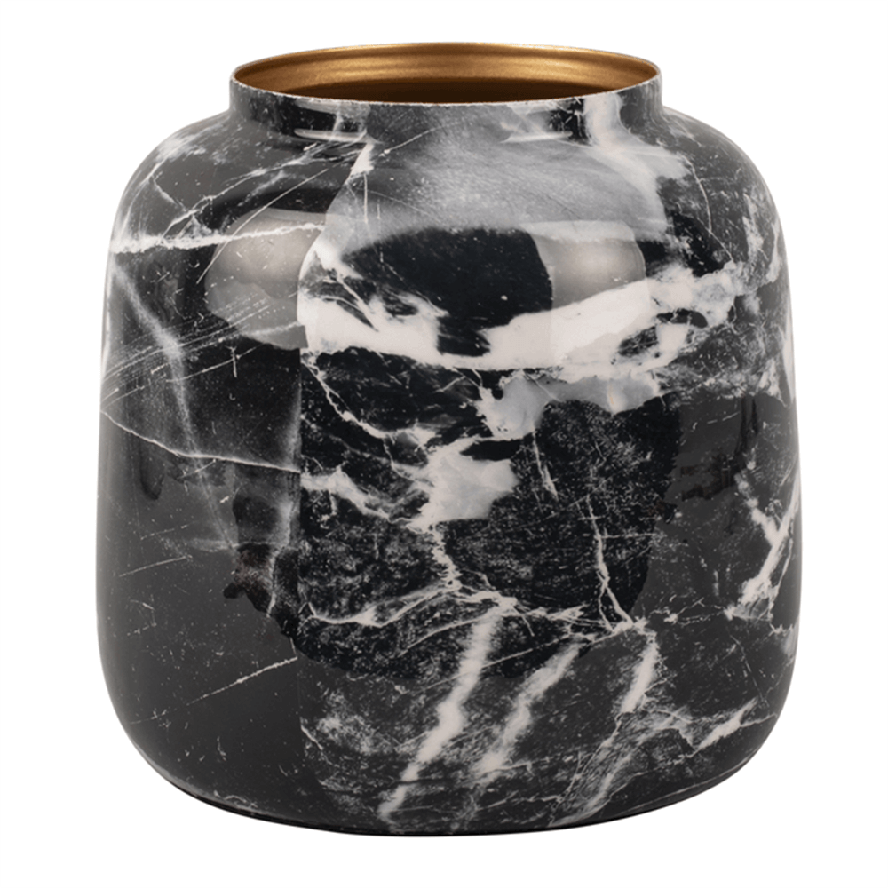 Present Time Small  Sphere Marble Vase